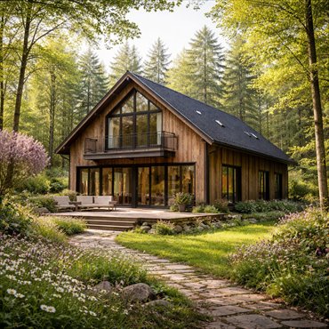 Działka z domem rekreacyjnym i leśnym klimatem, 840 m² działka Wiązowna
