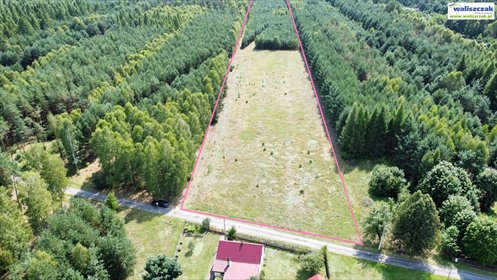 Do sprzedania działka 2,55ha z mediami, lasem i polami działka Tomawa