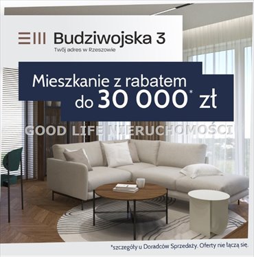 mieszkanie na sprzedaż 48m2 mieszkanie Rzeszów, Budziwój, Budziwojska