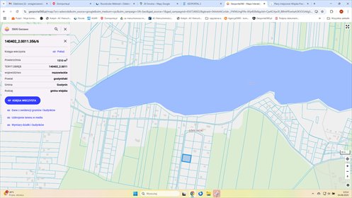działka na sprzedaż 1511m2 działka Gorzewo