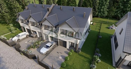 Przestronny segment 104 m² z garażem i tarasem. dom Grodzisk Mazowiecki