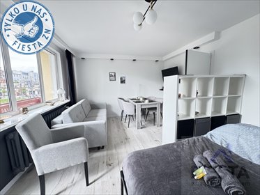 Nowoczesne 2-pokojowe mieszkanie z balkonem i klimatyzacją mieszkanie Gdynia, Śródmieście, skwer Kościuszki