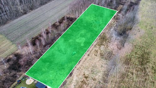 Działka budowlana 1000 m² w Halinowie (blisko Warszawy) działka Desno