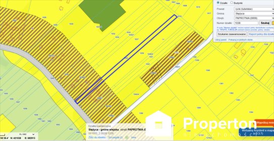 działka na sprzedaż 7200m2 działka Paprotnia