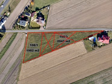 Ostatnia działka budowlana w Plewni - 1982 m2, decyzja. działka Plewnia