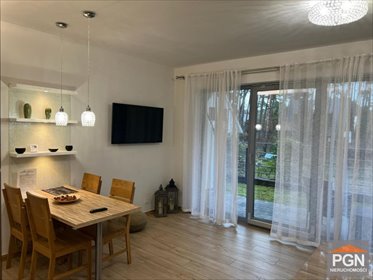 Polecam nowoczesny apartament 44 m² z ogródkiem w Pobierowie mieszkanie Pobierowo, Grunwaldzka