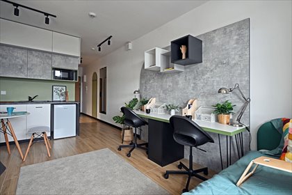 Nowoczesne biuro 27,55 m² z aneksem, widok na sukces - polecam! lokal użytkowy Lublin, Czechów, Aleja Spółdzielczości Pracy