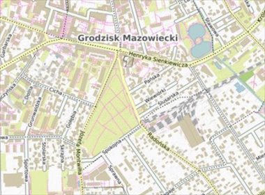 Inwestycyjna działka pod osiedle w centrum Grodziska działka Grodzisk Mazowiecki, Józefa Montwiłła