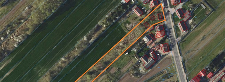 działka na sprzedaż 10500m2 działka Koluszki, Brzezińska