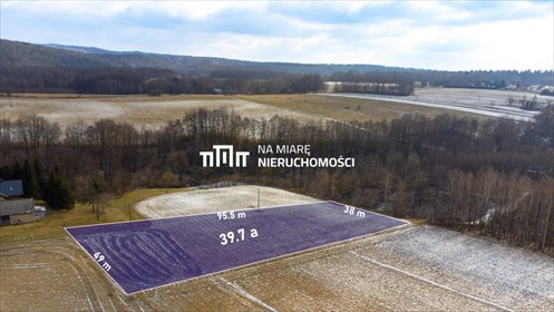 działka na sprzedaż 3971m2 działka Wola Zgłobieńska