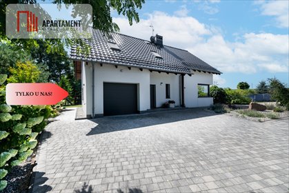 Na sprzedaż nowoczesny dom 173 m² z garażem i dużą działką dom Moczydlnica Klasztorna