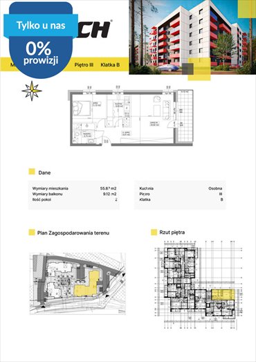 mieszkanie na sprzedaż 57m2 mieszkanie Solec Kujawski, Kujawska