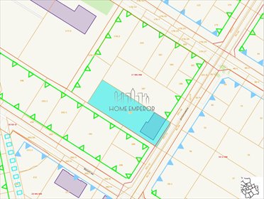 działka na sprzedaż 1209m2 działka Warszawa, Praga-Południe, Gocławek, Jordanowska