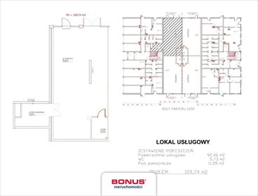 Zapraszam do obejrzenia lokalu 109,74 m² w Świnoujściu lokal użytkowy Świnoujście