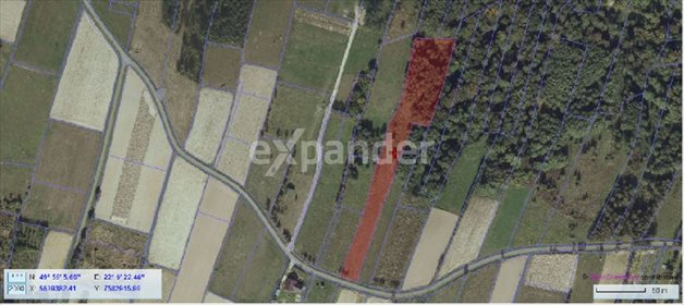 działka na sprzedaż 65m2 działka Chmielnik