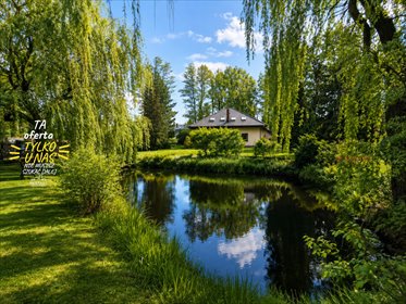 Dom wolnostojący z ogrodem i stawem (168 m²) w Grodzisku dom Grodzisk Mazowiecki
