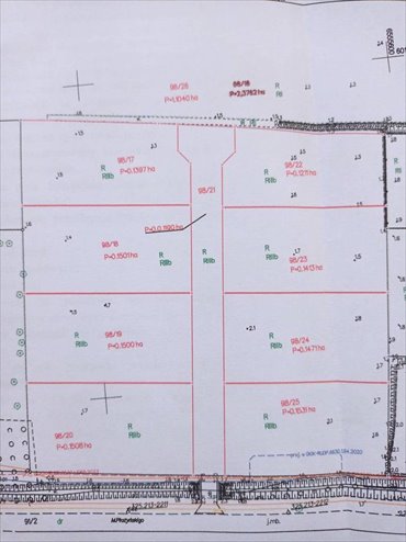 działka na sprzedaż 1390m2 działka Cedry Wielkie