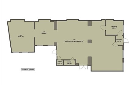 Lokal usługowy 134 m² (gastronomia, eventy, biura) w Krakowie lokal użytkowy Kraków, Podgórze, Stare Podgórze, Węgierska