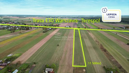 działka na sprzedaż 11500m2 działka Lachówka Duża