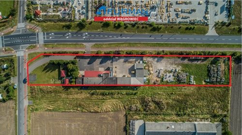 Inwestycyjna działka z halami i fotowoltaiką polecam działka Wągrowiec