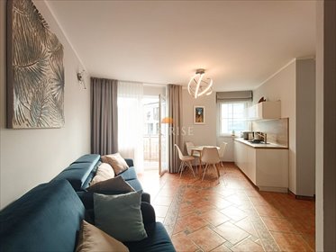 Apartament 40 m² z balkonami nad morzem (gotowy do wprowadzenia) mieszkanie Grzybowo, Zielona