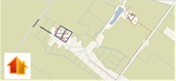 Działki 3000 m² w Gródku - inwestycja lub rekreacja działka Gródek