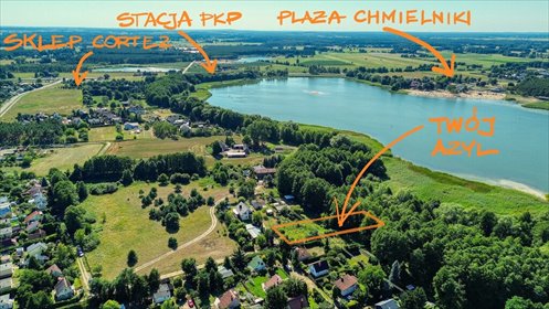 Żyj na co dzień jak na wakacjach 1. LINIA BRZEGOWA działka Prądocin, Ogrodowa
