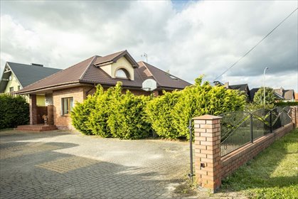 Komfortowy dom z działalnością, 180 m², Koluszki dom Żakowice, Wiśniowa
