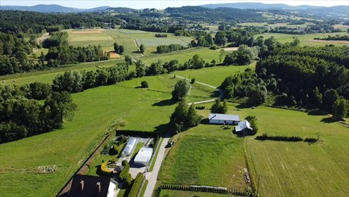 działka na sprzedaż 2800m2 działka Zagórzany