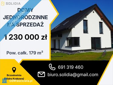 Dom w Brzoskwini z garażem i możliwością wykończenia pod klucz dom Brzoskwinia, Akacjowa