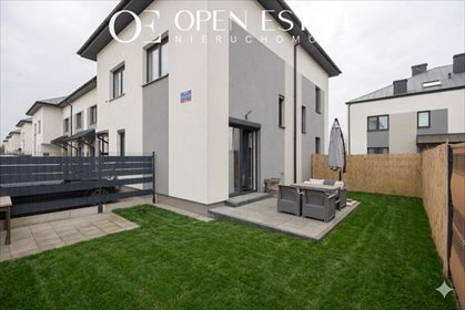 Segment narożny z dużym ogrodem i nowoczesnym wykończeniem dom Warszawa, Białołęka, Skrzatów