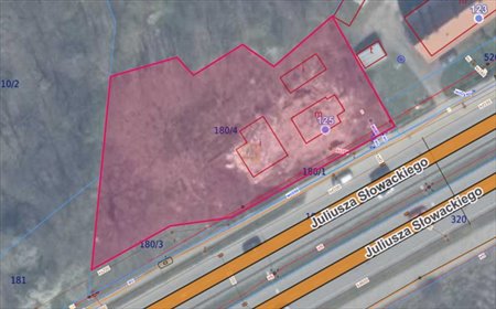 Działka inwestycyjna 1892 m2 przy głównej arterii Gdańska działka Gdańsk, Wrzeszcz Górny, Słowackiego Juliusza