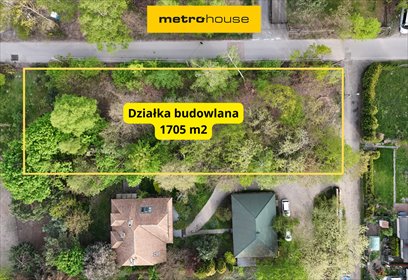 działka na sprzedaż 1705m2 działka Piaseczno, Konarskiego