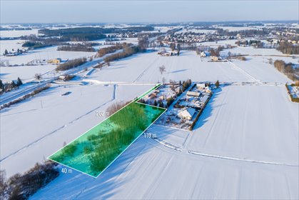 Działki Sońsk z MPZP i możliwością podziału, 5084 m² działka Sońsk, Klonowa