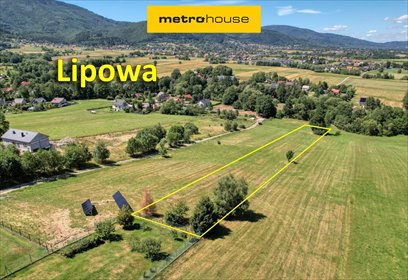 Przestronna działka 37 arów z potencjałem rozwoju w Lipowej działka Lipowa, Lilaków