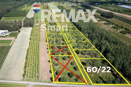 Do sprzedania działka 2233 m² przy lesie w Józefowie działka Osieczek