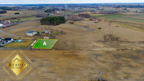 działka na sprzedaż 820m2 działka Przystajń