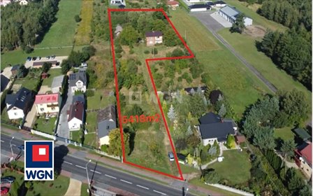 działka na sprzedaż 5418m2 działka Kłomnice, Częstochowska