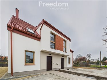 Nowoczesny bliźniak z ogródkiem, 106 m2, 2% PCC dom Łęgowo