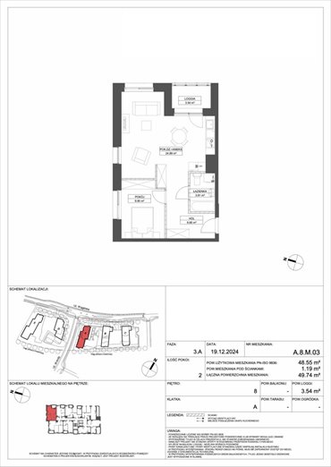 mieszkanie na sprzedaż 49m2 mieszkanie Gdynia, Śródmieście, Tadeusza Wendy