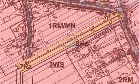 Działka 5300 m2 z mediami, plan zagospodarowania działka Dębówka