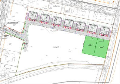 działka na sprzedaż 600m2 działka Wrocław, Krzyki, Ołtaszyn, Brylantowa