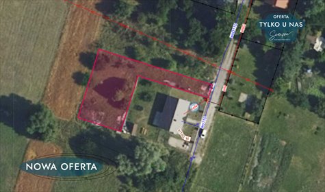 działka na sprzedaż 799m2 działka Studzieniec