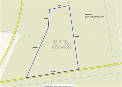 działka na sprzedaż 14100m2 działka Marysin