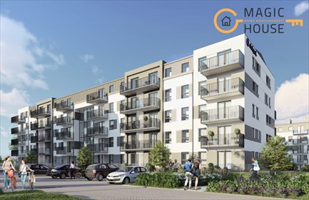 Nowoczesne 2-pokojowe mieszkanie z dużym balkonem w Gdańsku mieszkanie Gdańsk, Łostowice, Pastelowa
