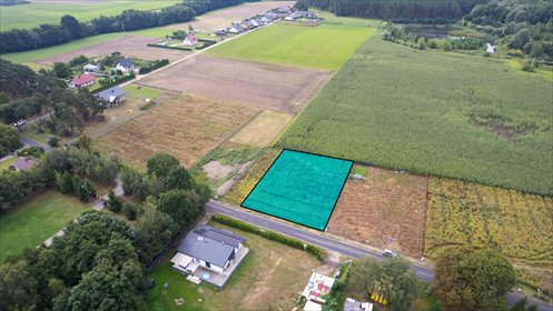 Do sprzedania działka 1362 m² w Uścikówcu z warunkami zabudowy działka Uścikówiec