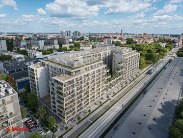 Do sprzedania kawalerka 25,65 m² z balkonem, wykończenie pod klucz mieszkanie Wrocław, Braniborska