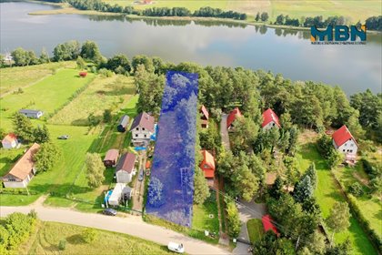 Działka z linią brzegową jeziora Wojnowo - polecam! działka Miłki, Kleszczewo