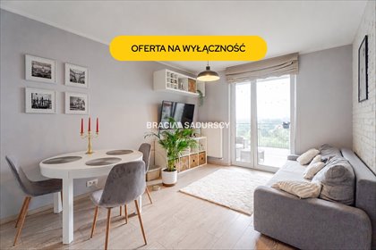 Nowoczesne 3 pok. mieszkanie (54,31 m²) z balkonem w Krakowie mieszkanie Kraków, Podgórze Duchackie, Piaski, Bochenka