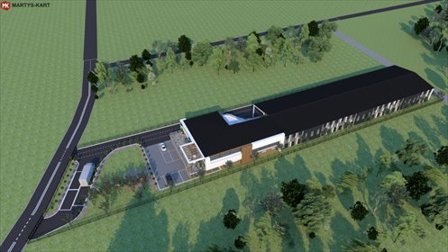 Działka inwestycyjna pod halę z WZ, blisko Rzeszowa działka Rudna Mała, Miodowa